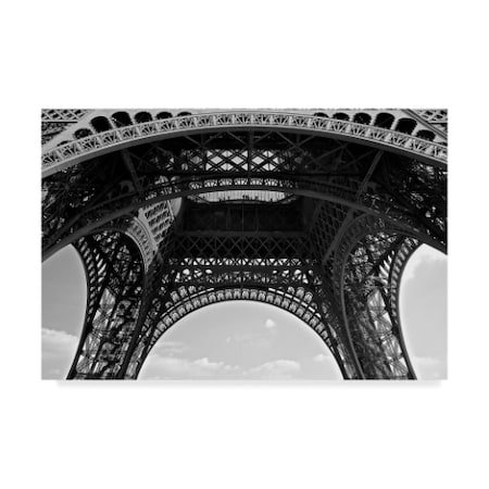 American School 'Under Eiffel' Canvas Art,16x24